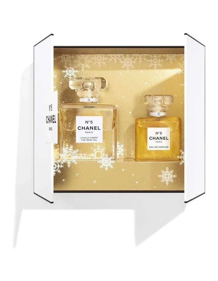 Shop now at Beauty Vendor Australia Online -CHANEL No 5 CASE Eau De Parfum 50 ml And The Body Oil 100 ml - Premium Range from Chanel - Just $307.99!