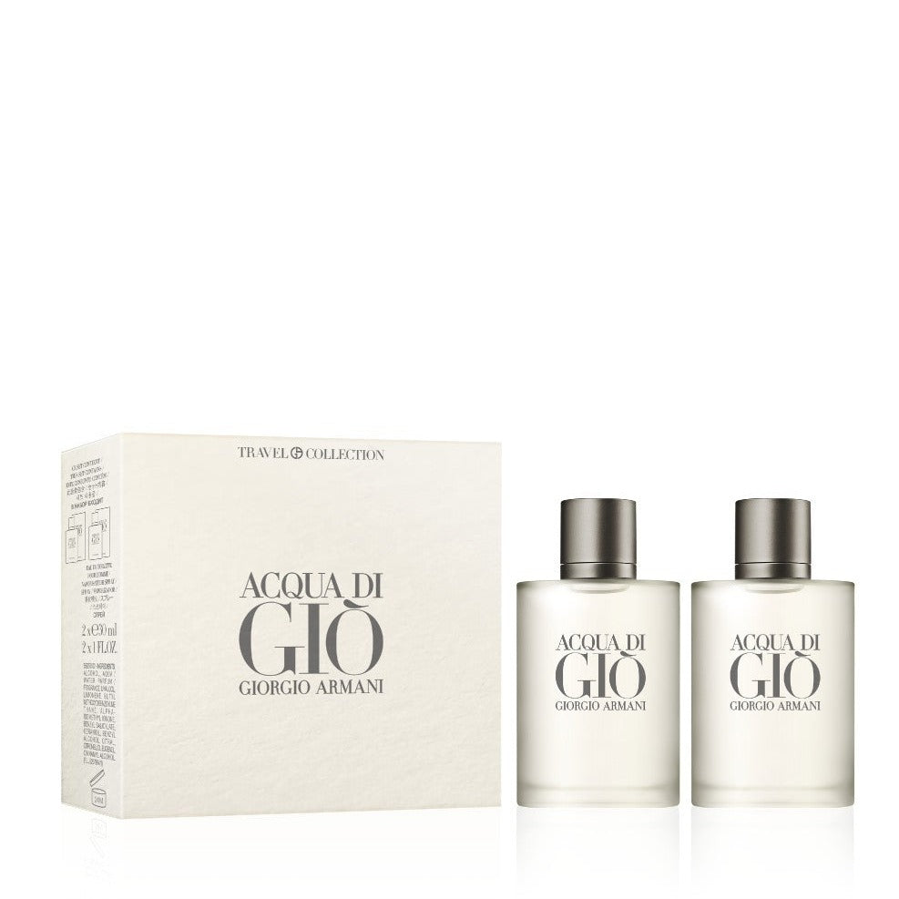 Shop now at Beauty Vendor Australia -GIORGIO ARMANI Acqua Di Gio For Men Eau De Toilette 2x30ml - Premium Range from Giorgio Armani - Just $165!
