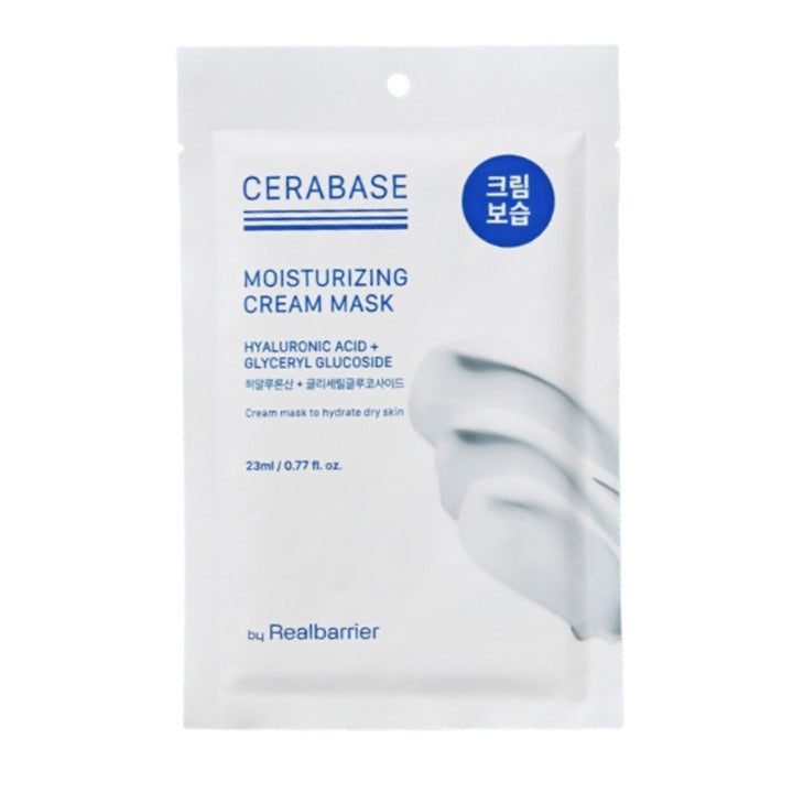CERABASE Moisturizing Cream Mask Ceramide + Hyaluronic Acid Facial Mask 23ml