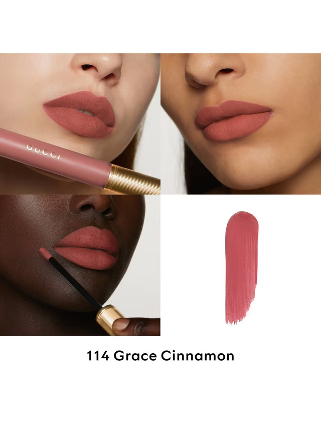 Gucci Liquid Soft Matte Lipstick N° 114 Grace Cinnamon