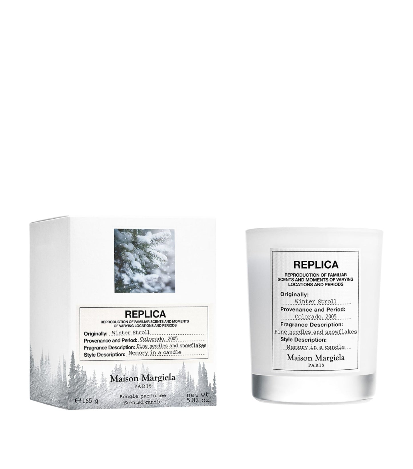Shop now at Beauty Vendor Australia Online -Maison Margiela Replica Winter Stroll Candle 165g - Premium Range from Maison Margiela - Just $105!