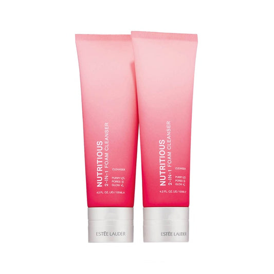 ESTÉE LAUDER Nutritious 2-in-1 Foam Cleanser SET  125ml x 2