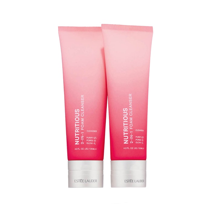 ESTÉE LAUDER Nutritious 2-in-1 Foam Cleanser SET  125ml x 2