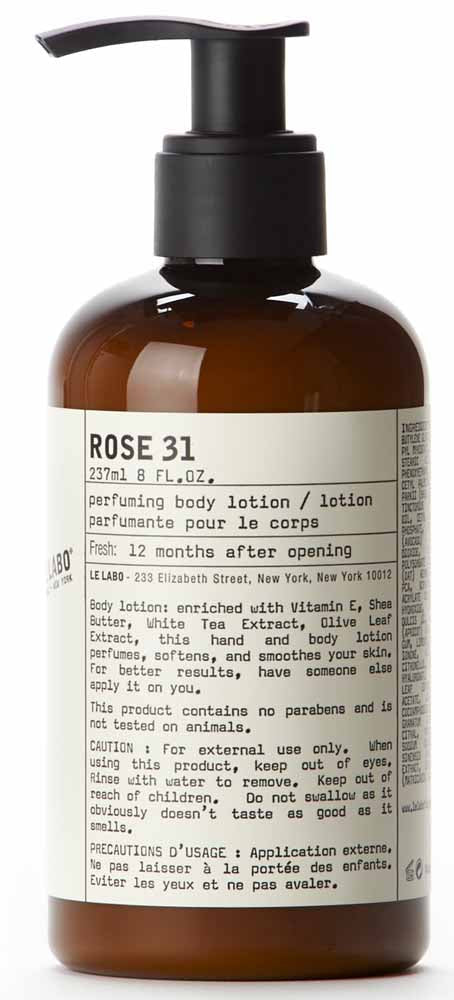 Shop now at Beauty Vendor Australia Online -Le labo Rose 31 Body Lotion 237ml - Premium Range from Le Labo - Just $120!