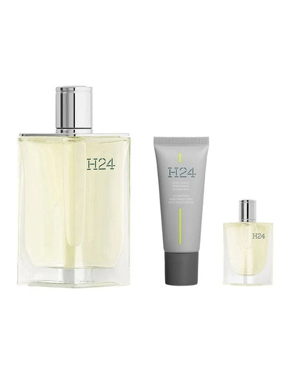 Hermes H24 Eau De Toilette 100ml 3 Piece Gift Set (100ml EDT/5ml EDT /20ml Moisturizer)