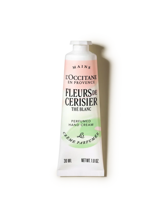 L'occitane En Provence Fleurs de Cerisier Thé Blanc (Cherry Blossom) Perfumed Hand Cream 30ml