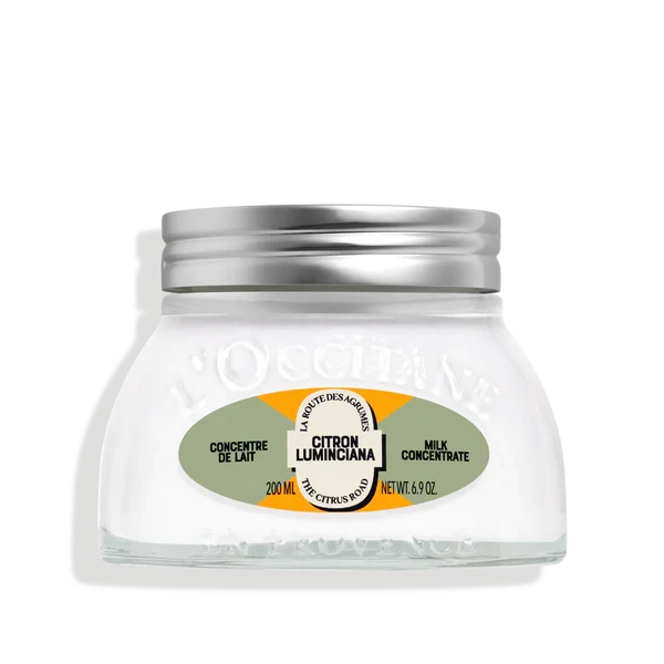 L'Occitane  En Provence Citron Luminciana with Almond Oil Milk Concentrate 200ml