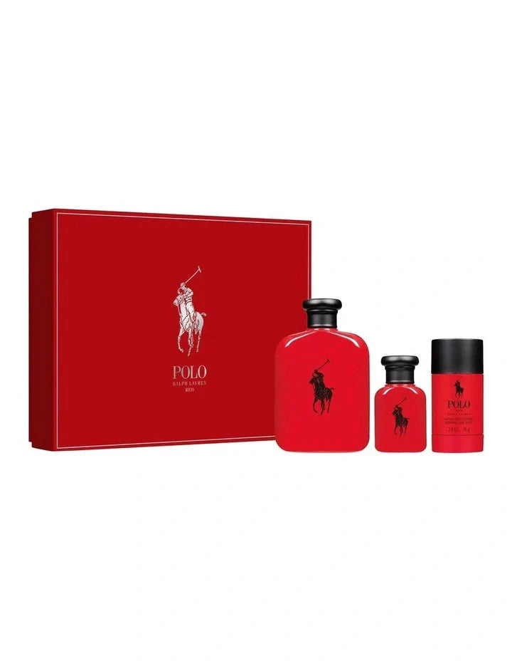 Ralph Lauren Fragrance Polo Red EDT 125ml Gift Set - Premium Perfume & Cologne from Ralph Lauren - Just $197! Shop now at Beauty Boss Aus