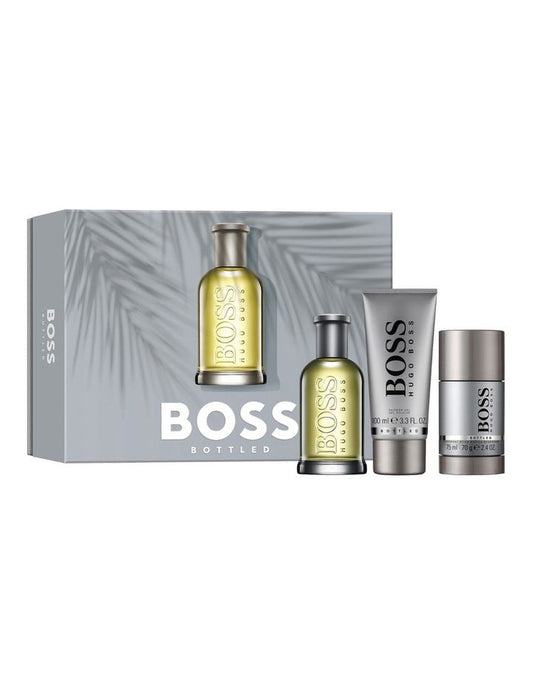 Boss Bottled Set : EDT 100ml + Shower gel 100ml + Deodorant Stick  150ml - Premium  from BOSS - Just $167! Shop now at Beauty Boss Aus