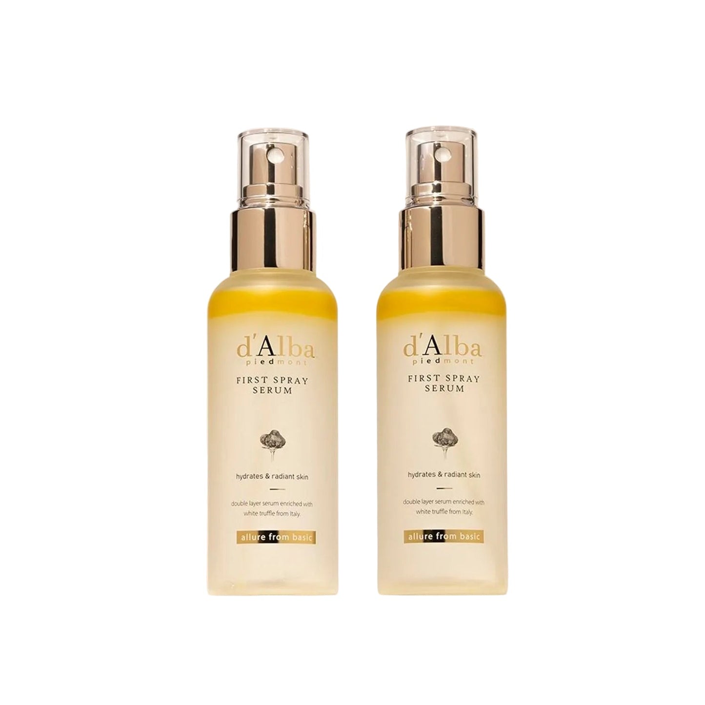 D'Alba Piedmont First Spray Serum 100ml + 100ml Set
