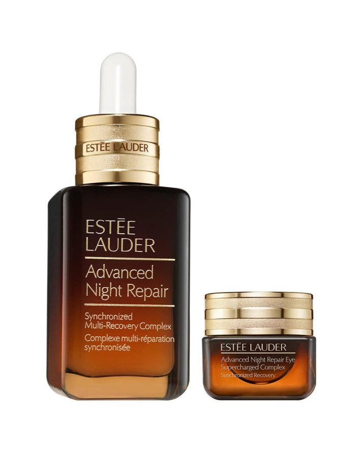 Estee Lauder Advanced Night Repair Set: Repair Face Serum 50ml+Eye supercharged Gel Cream 15ml - Premium  from Estee Lauder - Just $270! Shop now at Beauty Boss Aus