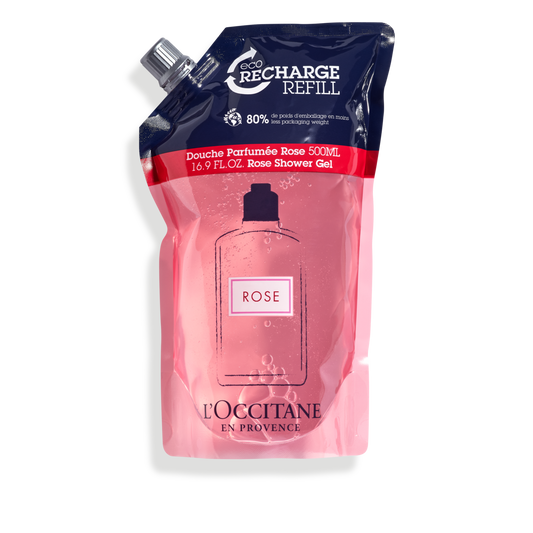 Shop now at Beauty Vendor Australia Online -L'occitane Rose Shower Gel Refill 500ml - Premium Range from L'Occitane - Just $59!