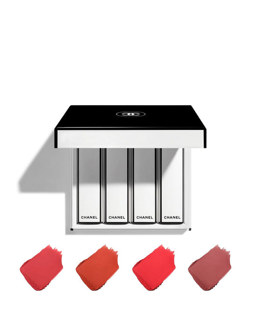CHANEL ROUGE ALLURE VELVET NUIT BLANCHE SET Limited Edition Set of 4 x 3.5G