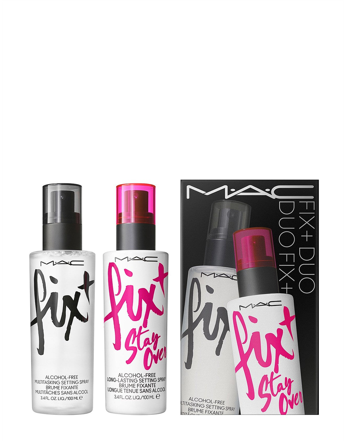 MAC SET + STAY FIX+ DUO (2x100ml) Giftset