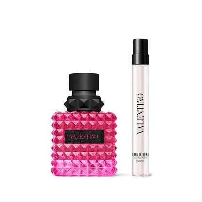 Valentino Garavani Ladies Born in Roma Extradose Donna Parfum 50ml & 10ml Gift Set Fragrances