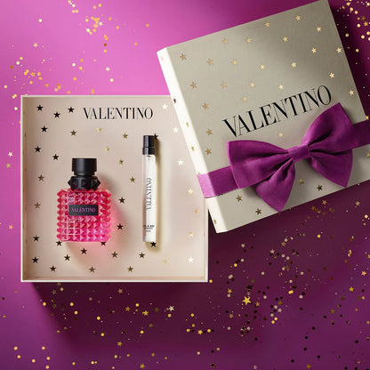 Valentino Garavani Ladies Born in Roma Extradose Donna Parfum 50ml & 10ml Gift Set Fragrances