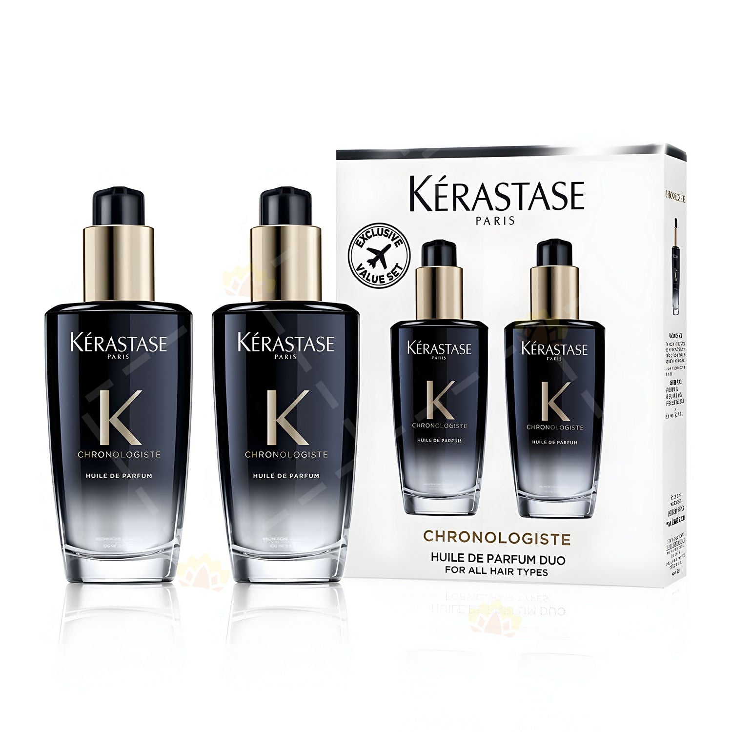 Kerastase Chronologiste Duo: 2x Fragrance-in-Oil 100 ml - Premium Health & Beauty > Personal Care > Hair Care > Shampoo & Conditioner > Conditioners from Kerastase - Just $196! Shop now at Beauty Boss Aus