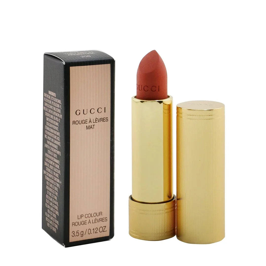 Gucci Matte Lipstick No 208 They Met in Argentina 3.5g