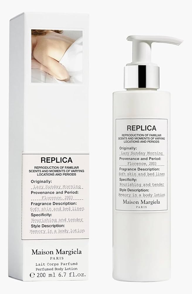 Shop now at Beauty Vendor Australia Online -Maison Margiela Replica Lazy Sunday Body Lotion 200ml - Premium Range from Maison Margiela - Just $77!