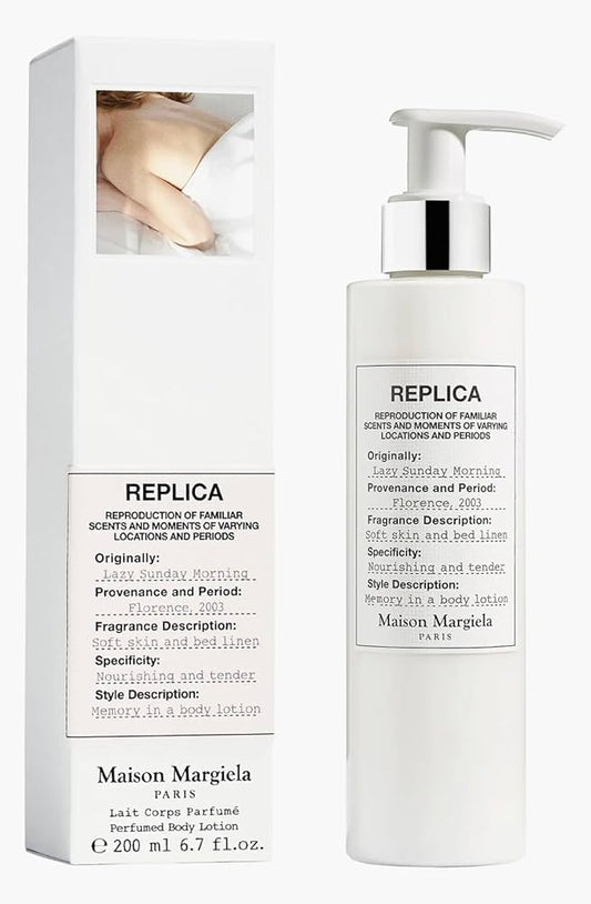 Shop now at Beauty Vendor Australia Online -Maison Margiela Replica Lazy Sunday Body Lotion 200ml - Premium Range from Maison Margiela - Just $77!
