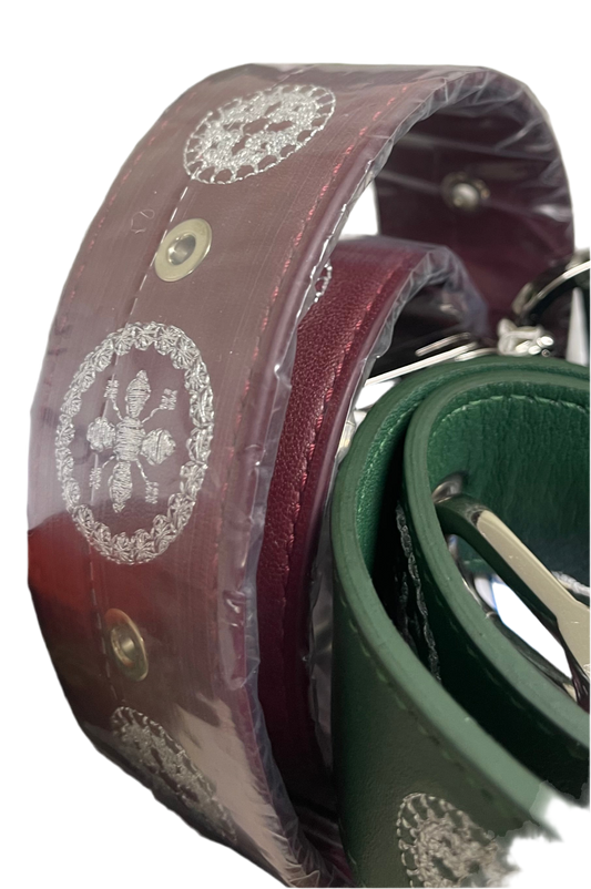 LONGCHAMP LC LE PLIAGE CUIR SHOULDER STRAP RED LACQUER L7274G91945