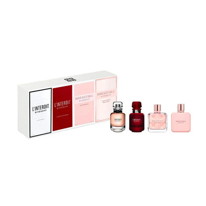 GIVENCHY Unisex Mini Set Gift Set Fragrances 4pc 2x10ml & 2x8ml