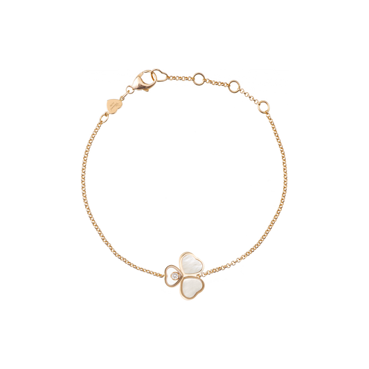 Chopard Bracelet Luxury Diamond Bracelet Happy Hearts Wings 85A083-5031 19 , 5BRAC