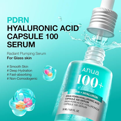 Anua PDRN Hyaluronic Acid Capsule 100+ Serum 2x30ml Set