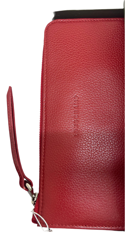 LONGCHAMP LC LE FOULONNE ZIP AROUND WALLET VERMILION L3418021608    EAN 2071111753190