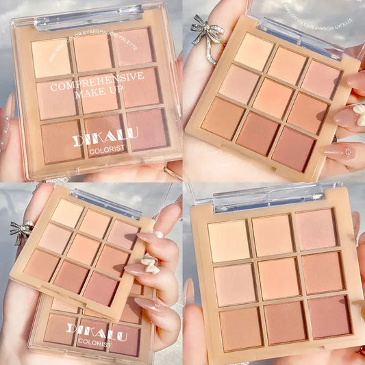 DIKALU Colorist 9 Matte Colour Eyeshdow Tray 7g