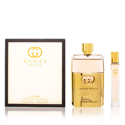 GUCCI GUILTY POUR FEMME EDP 90ML + EDP 7.4ML GIFT SET - Premium Health & Beauty > Personal Care > Cosmetics > Perfume & Cologne from Gucci - Just $199.99! Shop now at Beauty Boss Aus