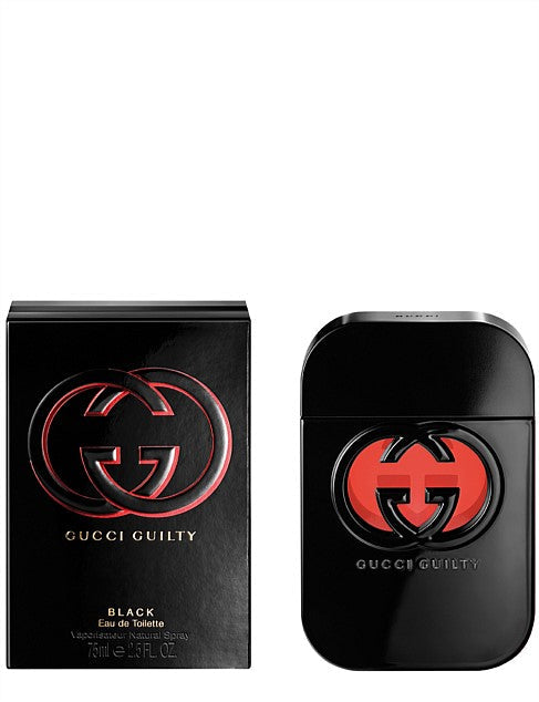Shop now at Beauty Vendor Australia Online -GUCCI GUILTY BLACK EAU DE TOILETTE 75ML - Premium Range from Gucci - Just $165!