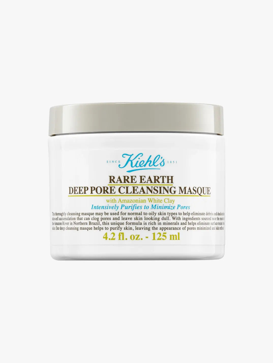 Kiehls Rare Earth Pore Cleansing Masque 125ml - Premium Health & Beauty > Personal Care > Cosmetics > Skin Care > Lotion & Moisturizer from Kiehl's - Just $66! Shop now at Beauty Boss Aus