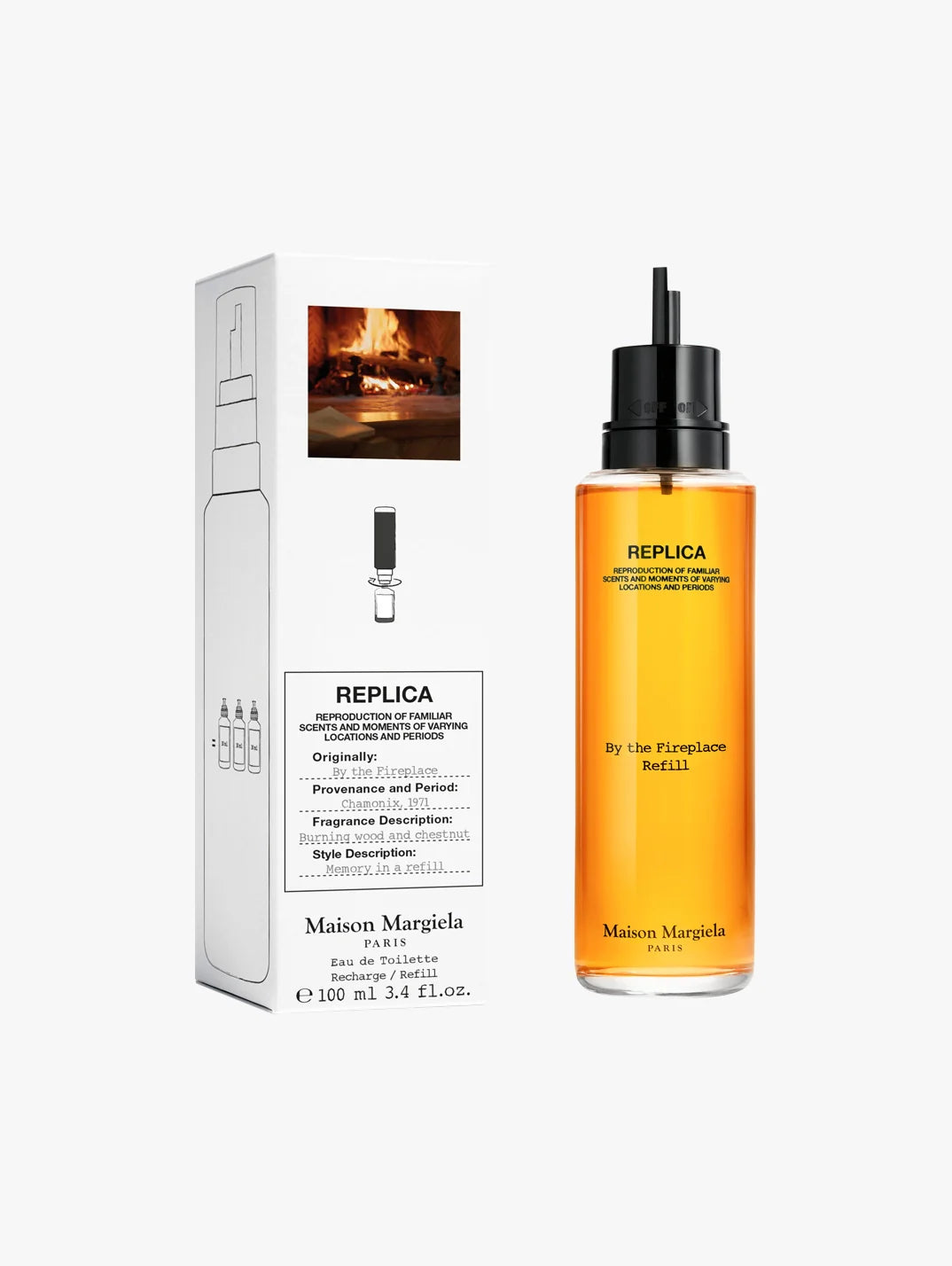 Maison Margiela Replica By the fire place Refill 100ml - Premium  from Maison Margiela - Just $173! Shop now at Beauty Boss Aus