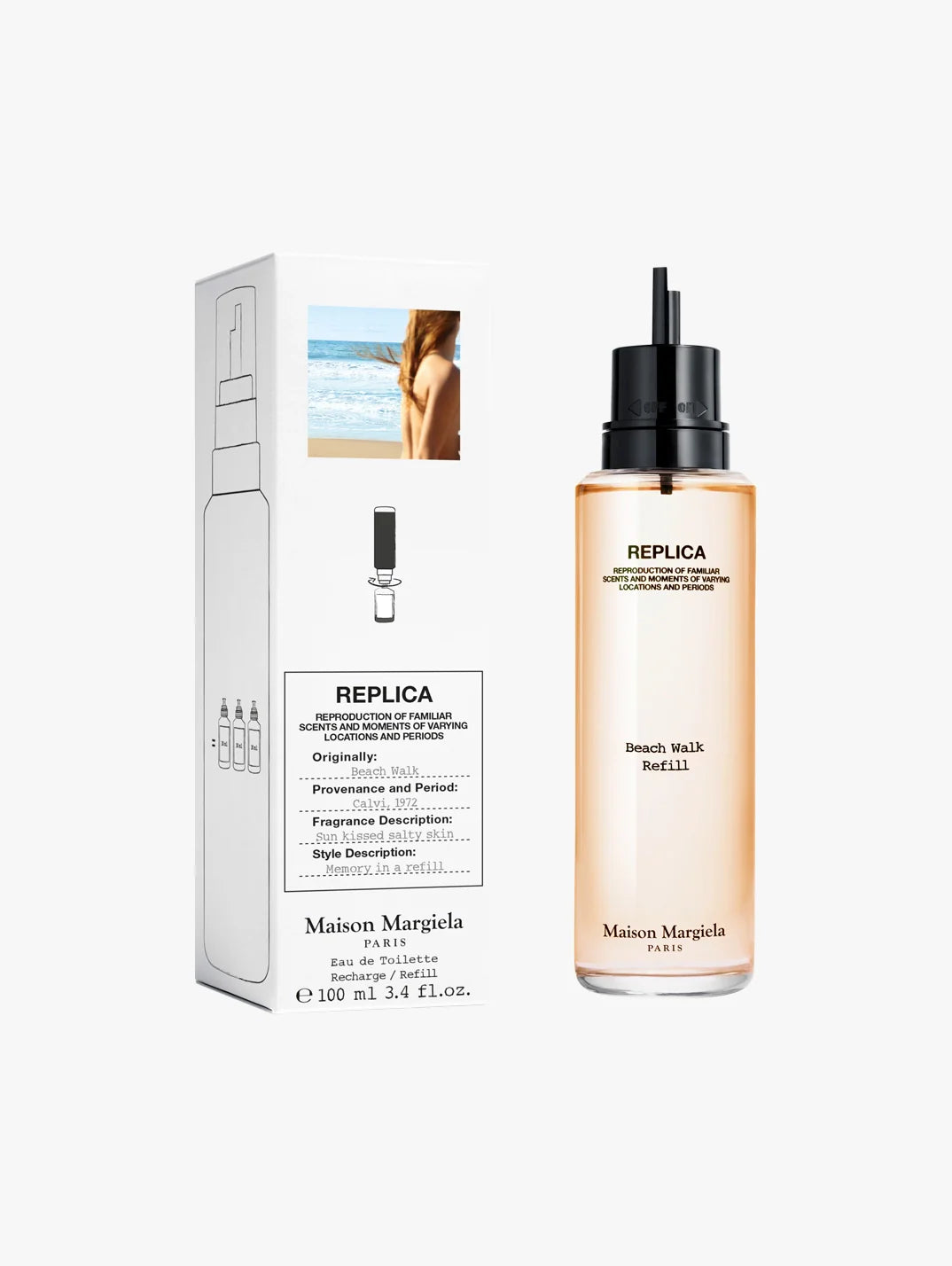 Maison Margiela Replica Beach Walk Refill 100ml - Premium  from Maison Margiela - Just $173! Shop now at Beauty Boss Aus