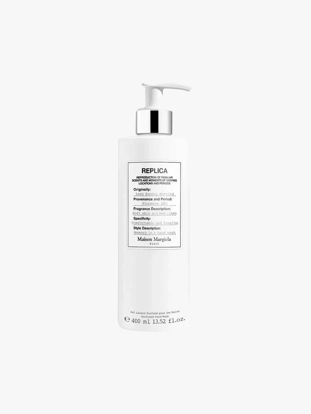 Maison Margiela Unisex Replica Lazy Sunday Morning Perfumed Hand Wash 400ml