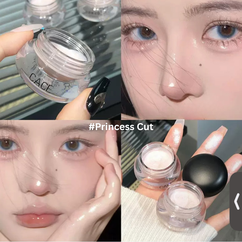 CACE Ice Glitter highlighter #Princess Cut