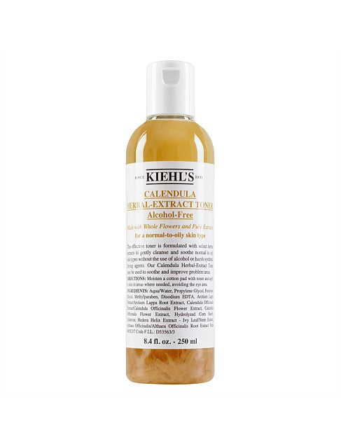 KIEHL'S CALENDULA HERBAL EXTRACT TONER 250ML - Premium Health & Beauty > Personal Care > Cosmetics > Skin Care > Toners & Astringents > Toners from Kiehl's - Just $71! Shop now at Beauty Boss Aus