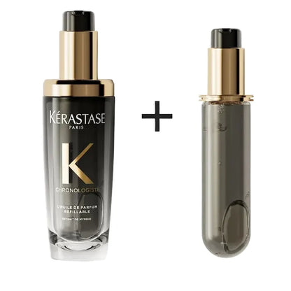 Kerastase Chronologiste L'Huile De Parfum 75ml + 75ml Refill Travel Retail Set