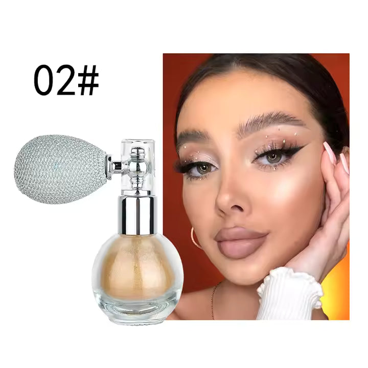 DIKALU Airbag Spray Shimmer Powder Brightening Highlighter 02 Lost in the Glittering World
