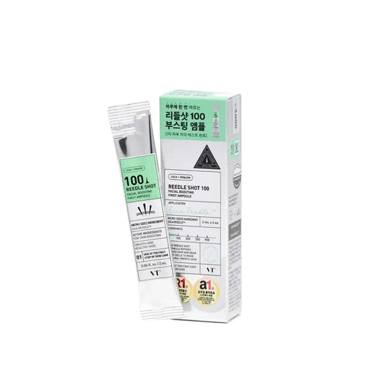 VT Cosmetic Reedleshot 100 Facial Boosting First Ampoule 2mlx6