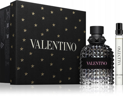 Valentino Garavani Men's Uomo Born In Roma Eau De Toilette 50ml & 10ml Gift Set Fragrances