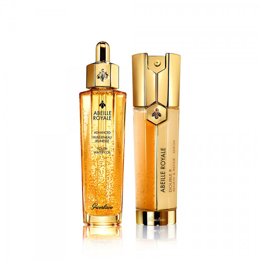 Shop now at Beauty Vendor Australia Online -GUERLAIN Duo Set Abeille Royale Age-Defying Duo: Oil & Serum (50ml/50ml) - Premium Range from Guerlain - Just $590!