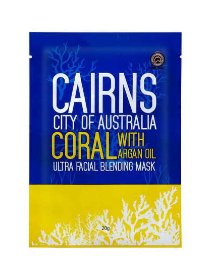 SINICARE Carins Coral With Argan Oil Facial Mask 20g