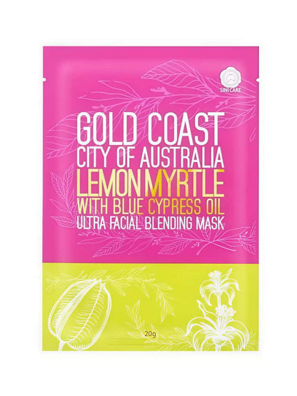 SINICARE Gold Coast Lemon Myrtle With blue Cypress Oil Facial mask 20g