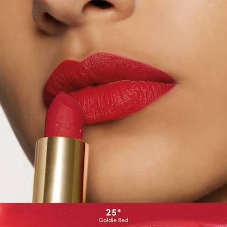 Gucci Matte Lipstick No 25 Goldie Red 3.5g